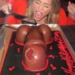 Miley Cyrus Dick Cake