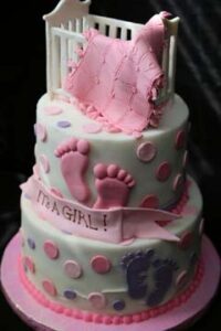 Las-Vegas-Nevada-Babys-Crib-Custom-Foot-Print-Desiger-Cake