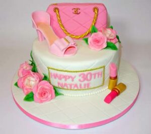 Denver Colorado Pink Pocket Book Shoes Designer Custom Shaped Cakes
