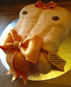 Houston-Texas-in-Bow-Bacelorette-Male-gift-Wraped-Cake